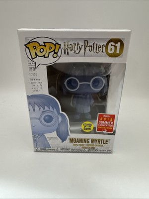 Moaning Myrtle Funko Pop 61, Glows in the Dark, 2018 Summer Convention