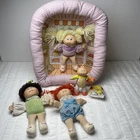 VTG 1983 COLECO CABBAGE PATCH PIN-UPS Jilly Sweet Shop Charlene Chrissie + Mini