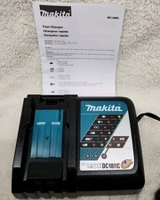 Makita DC18RC GENUINE 18V RAPID FAST Battery Charger 18V Fr BL1830B, BL1850B New