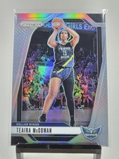 Teaira McCowan Panini Prizm WNBA Silver Prizm #105 Dallas Wings 