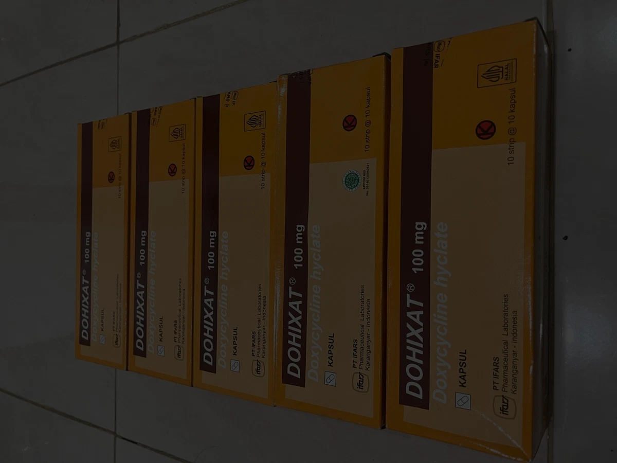 ¡NUEVA VENTA!! 100 Comprimidos Doxiciclina 100 mg a para el acné!!