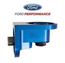 Ford Performance Oem M-6880-b50 90 Degree Billet Engine Oil Filter Adapter