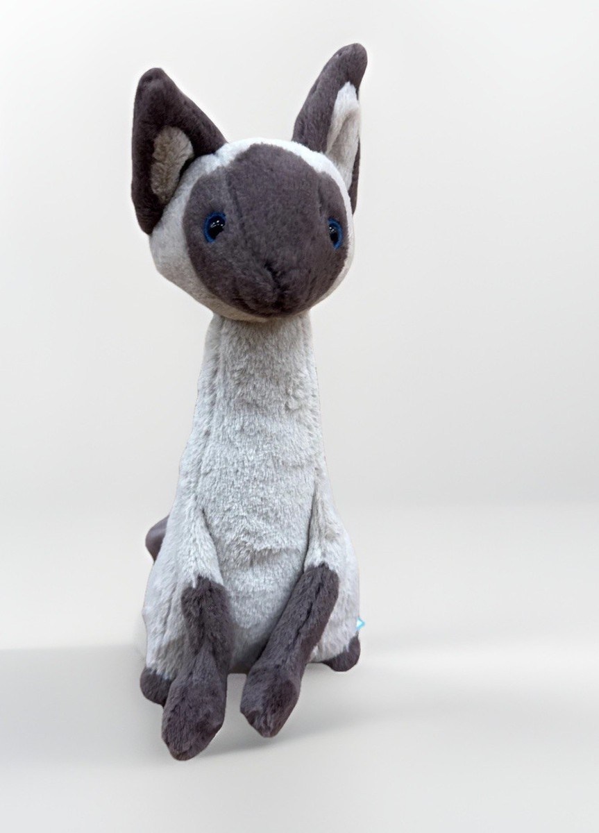  iris siamese cat 猫　ネコ　ぬいぐるみ　動物 Jellycat IRIS SIAMESE CAT Soft Plush Toy NWT | eBay