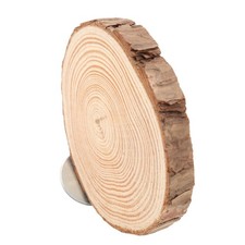 Birds Round Perch Platform Natural Wooden Stand For Cage Birds Parrots Biting