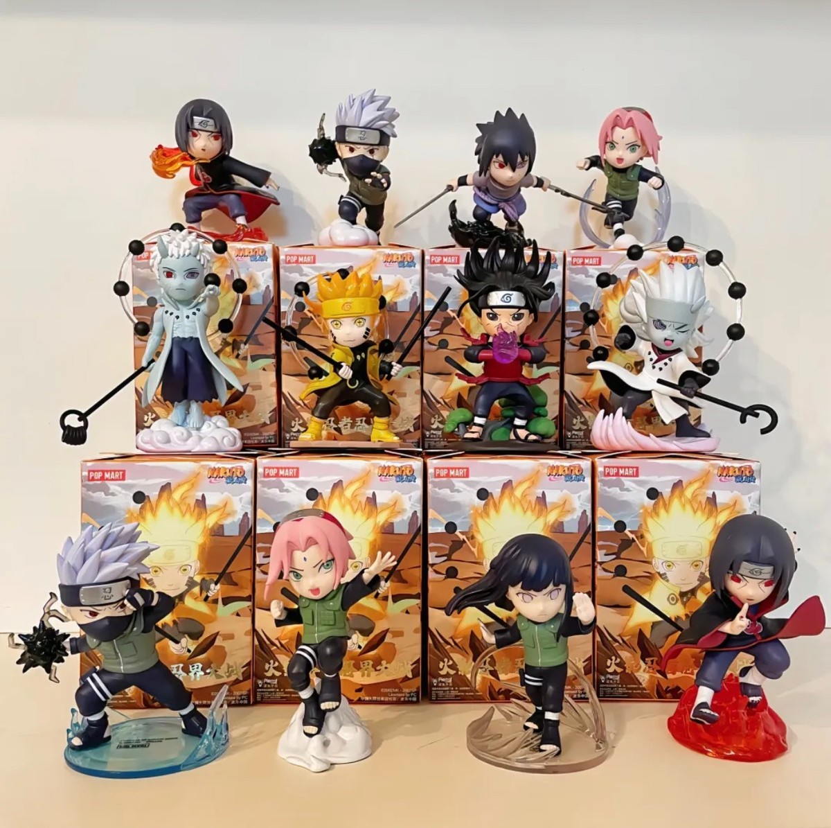 POP MART Naruto Ninkai Taisen Series Figures Confirmed Blind Box
