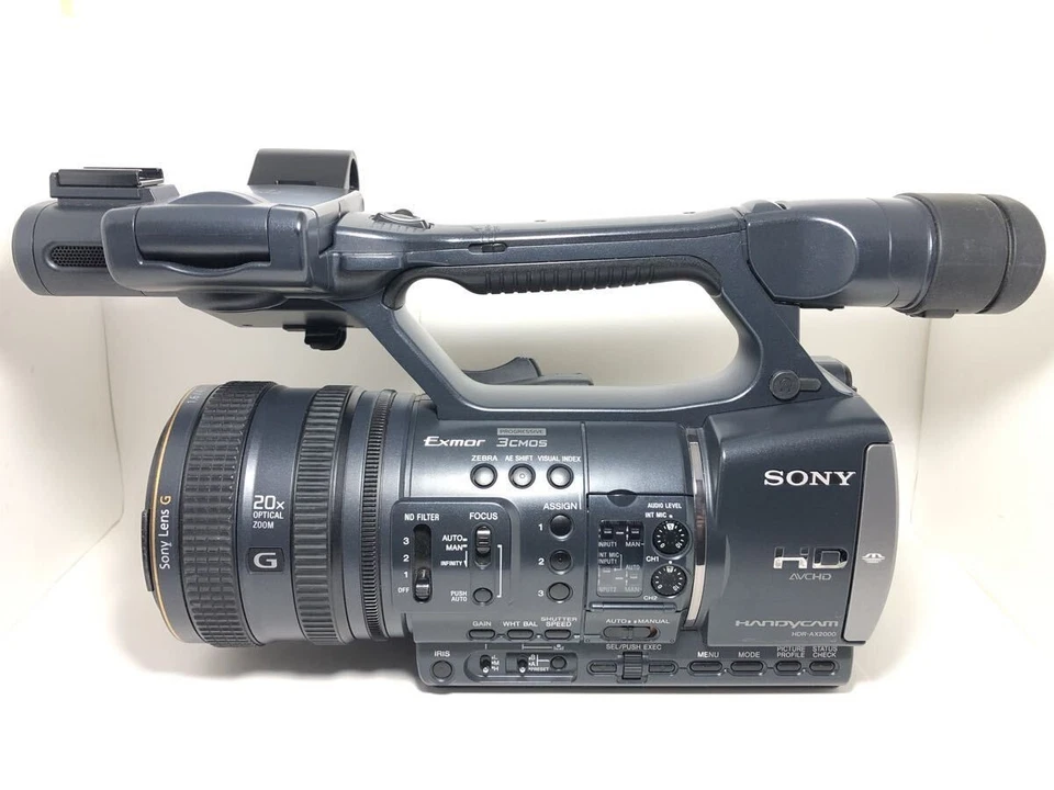 Sony HDR-AX2000 Handycam Full HD Digital Video Camere Camcorder AVCHD Japan - Image 2 of 4