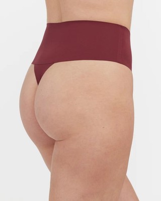 SPANX SP0115 Undie-tectable  Thong ~ SANGRIA ~ MEDIUM ~ NWT $24