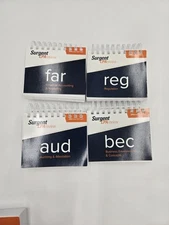 2019 Surgent CPA Review Four Flashcards Used, Great