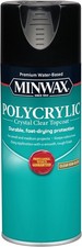 Minwax Polycrylic Crystal Clear Topcoat Semi-Gloss Water-Based Spray 11.25 oz