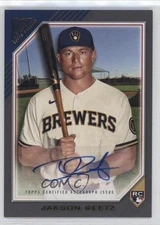 2022 Topps Gallery Rookie Auto Jakson Reetz #RA-JRE Auto RC