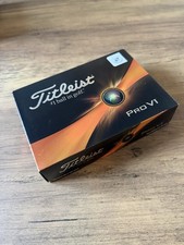 Titleist Pro V1 Golf Balls 12-Pack, New Boxed - 2024 Model (Club Stamped)