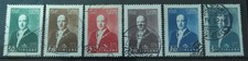 Finland 1941 Marshal Mannerheim set of 6 SG 358/63 Used cat £15