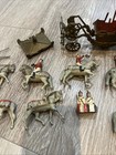 VTG 1950’s Royal Coronation Coach Miniature Cast Iron Toys Crescent. England — photo 4