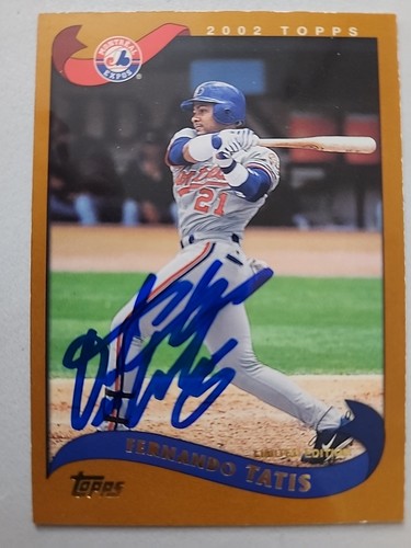 Fernando Tatis Signed 2002 Topps Limited Edition #37 - Picture 1 of 2