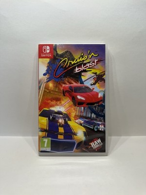 Cruis'n Blast (Nintendo Switch, 2021) PAL Complete CIB Tested Working