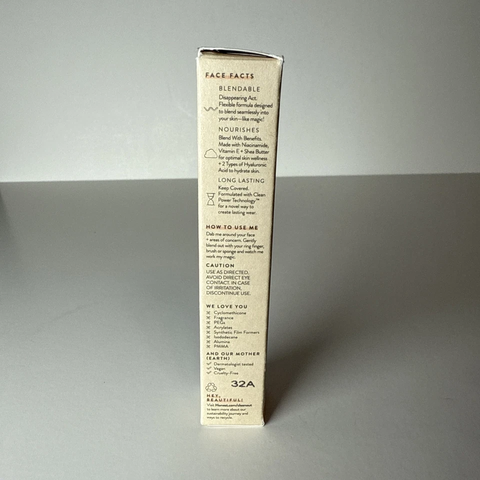 Corrector HONEST BEAUTY Fresh Flex Operador Suave CREAM FAIR 0.17 FL Oz NUEVO Foto 4 de 4