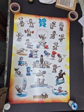 Rare 2012 London Olympic Wenlock Poster