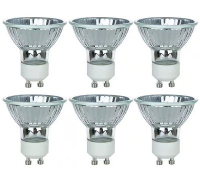 Qty 6 SIMBA Lighting LED Halogen GU10 35W 120V Replacement Bulbs 2700K White NEW
