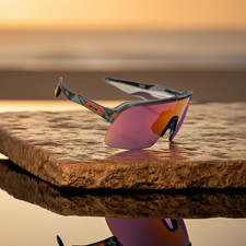 Oakley Sutro Lite Sunglasses Matte Grey Ink frame Prizm Road lens NEW