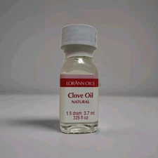 Lorann Oils Natural Clove Oil Highly Concentrated .125 Fl. oz/bottle Exp 02/26