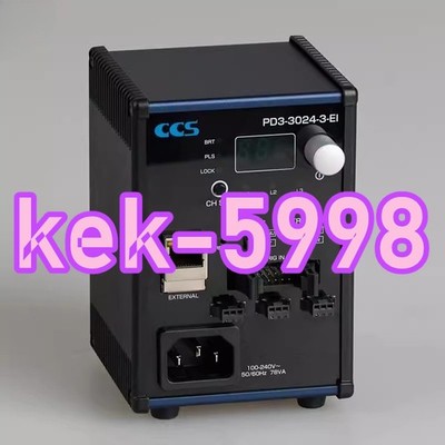 1PC Gebraucht CCS PD3-3024-3-EI LED light source controller DC24V #YY