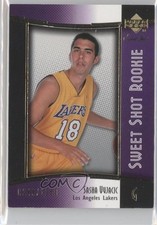2004-05 Upper Deck Sweet Shot Sweet Shot Rookie 246/1250 Sasha Vujacic #128 0o9