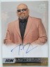 Taz 2025 AEW SP Game Used Upper Deck On Card Autograph Auto Trading Card 100584