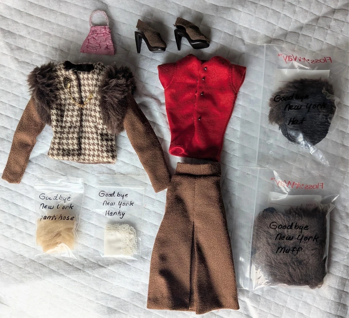 Lote Muñecas Gene Marshall 16" De Colección - Pink Lightning & Goodbye New York Completo