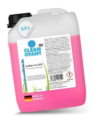CLEANOFANT Außen Reiniger 2,3 L Wohnwagen Caravan Wohnmobil Camper Van Gfk Lack