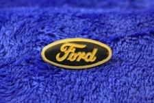 Large Ford Script Blue Oval Hat Lapel Pin Acc...