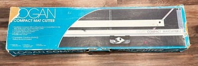 Vtg Logan 32'' Compact Mat Cutter Model 301 with Precision Bevel Cutter USA 1997
