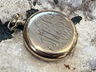 Vintage Hampden Ladies Gold Filled Pocket Watch, Not Working Sold As Is — photo 2