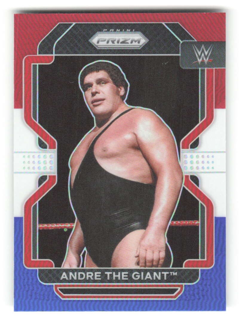2022 Panini Prizm WWE Prizms Red White Blue #200 Andre The Giant