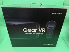 Samsung Gear VR with Controller Virtual Reality Headset Black Powered by Oculus