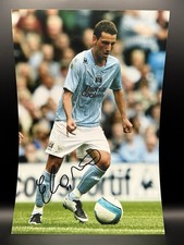 Elano Signed Manchester City 12x8 Photo COA FREE POSTAGE