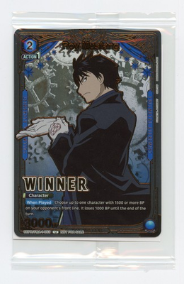 #ad Roy Mustang Winner Foil Fullmetal Alchemist Union Arena Promo FMA 1 053 Sealed $9.98