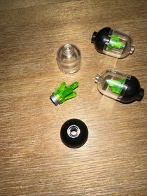 LEGO #76045 DC Comics Super Heroes:Kryptonite Interception Replacement Domes-3