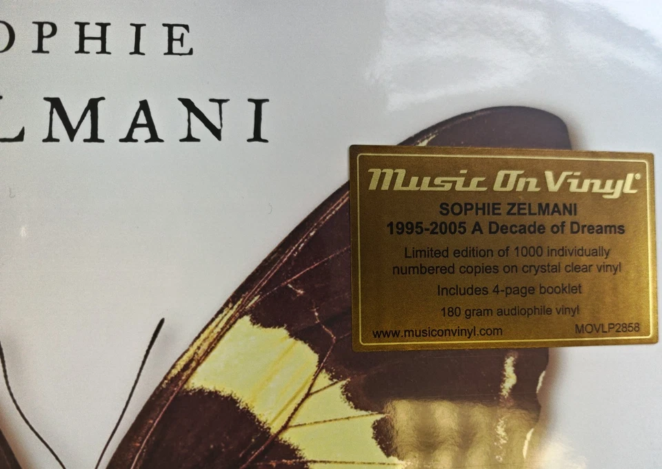 Sophie Zelmani Decade Of Dreams 1995-2005 LP Album vinyl record clear numbered - Image 3 of 4