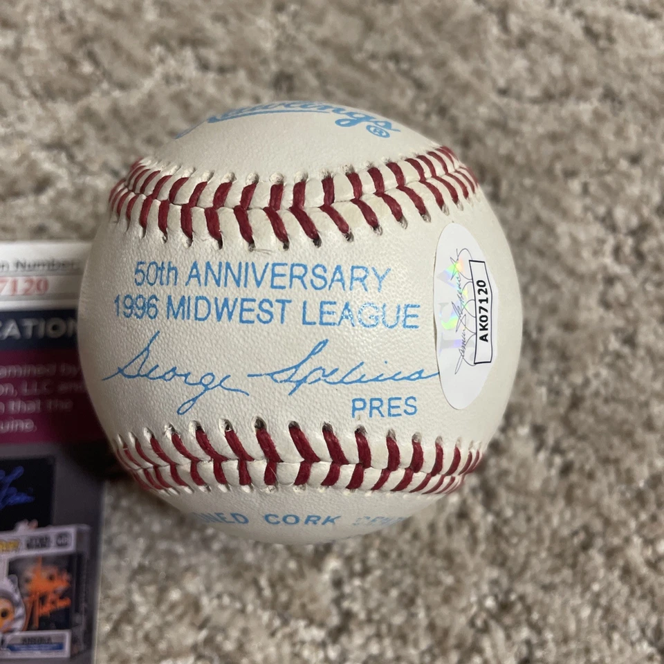 Al Kaline Signed Minor League Autographed Auto HOF  JSA COA Tigers - Image 4 of 4