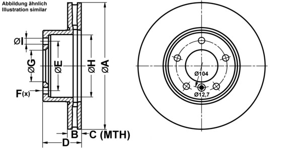 ATE Bremsscheiben Ø300MM + BremsbelÄGe Vorne FÜR BMW Z4 BMW-image