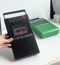 Bluetooth Portable Cassette Tape Recorder Player Shoebox Convert to MP3 USB