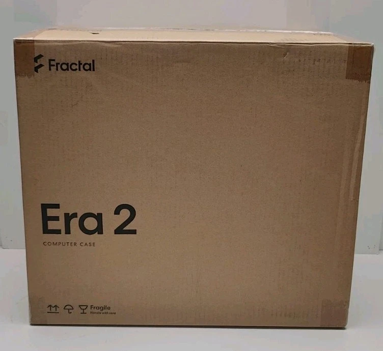 Fractal Design Era 2 Gaming ITX Computer Case - Charcoal - Image 2 of 4