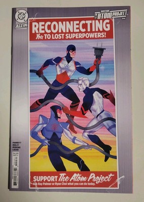 JUSTICE LEAGUE: ATOM PROJECT #4 06/2025 VF+ CVR C WADA VARIANT DC COMICS