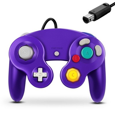FIOTOK Gamecube Controller, Classic Wired Controller for Wii Nintendo Gamecub...