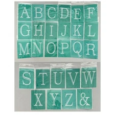 Chalk Couture MONOGRAM Size A Transfers Stencils New Retired 2019 You Choose