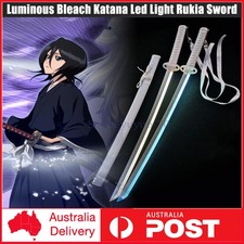 Luminous Bleach Katana Led Light Rukia Sword Anime Cosplay Prop Katana Set