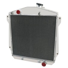 4 Row Aluminum Radiator Fit 1943-1948 Chevy Fleetmaster Stylemaster Coupe Sedan