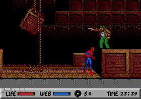 Spider-Man Spiderman - Sega Genesis Game