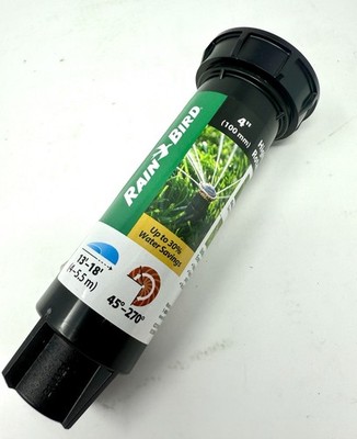 Rain Bird 4'' High Efficiency Adjustable Pattern 45-270* Rotary Sprinkler 13-18 