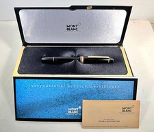 Montblanc Meisterstuck No 146 Fountain Pen M 14K  Nib /w Case and  Box